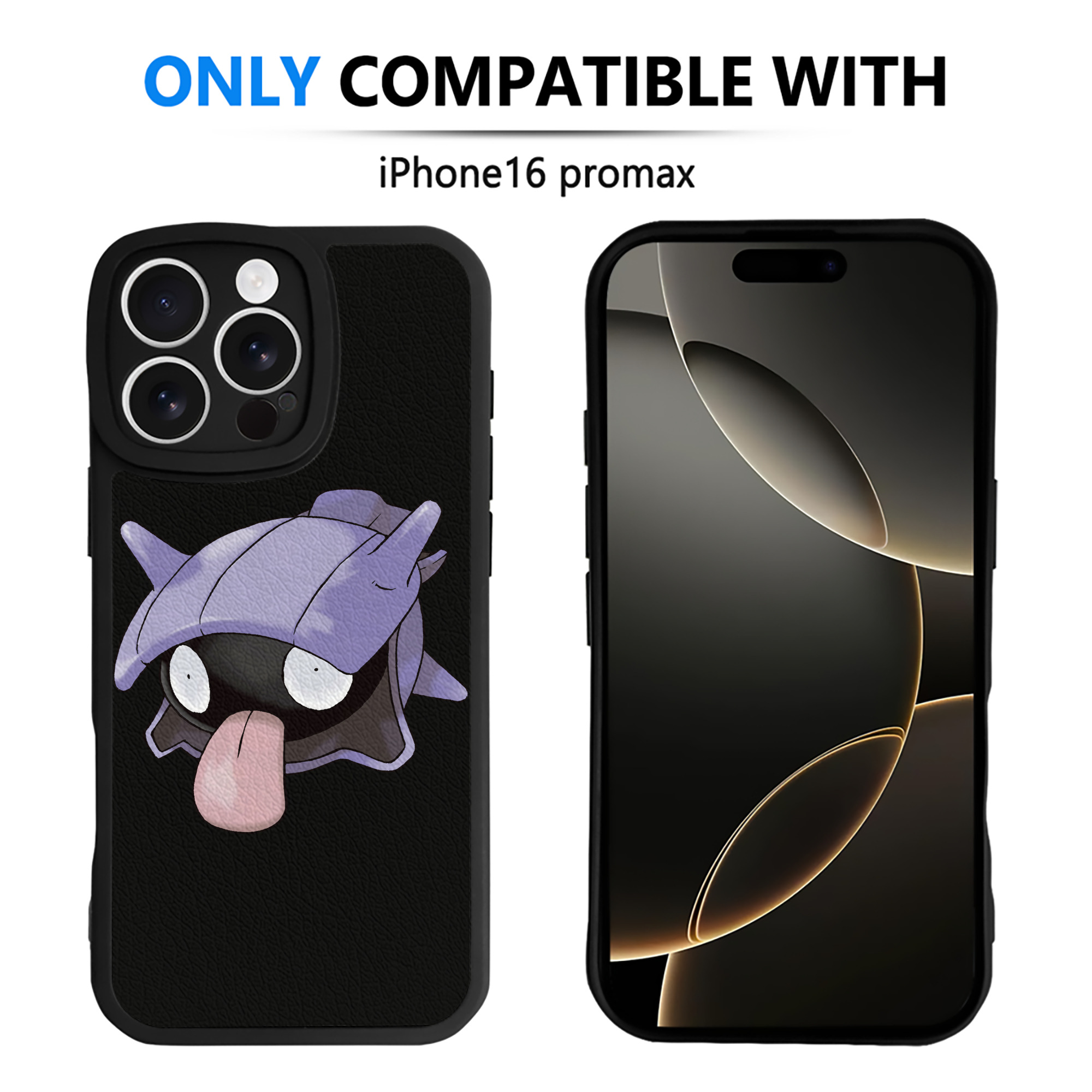 （画像用） ポケットモンスター Pokémon 【iPhone 16シリーズ対応】シリコンスマホケース（レザー調） 材質：シリコン